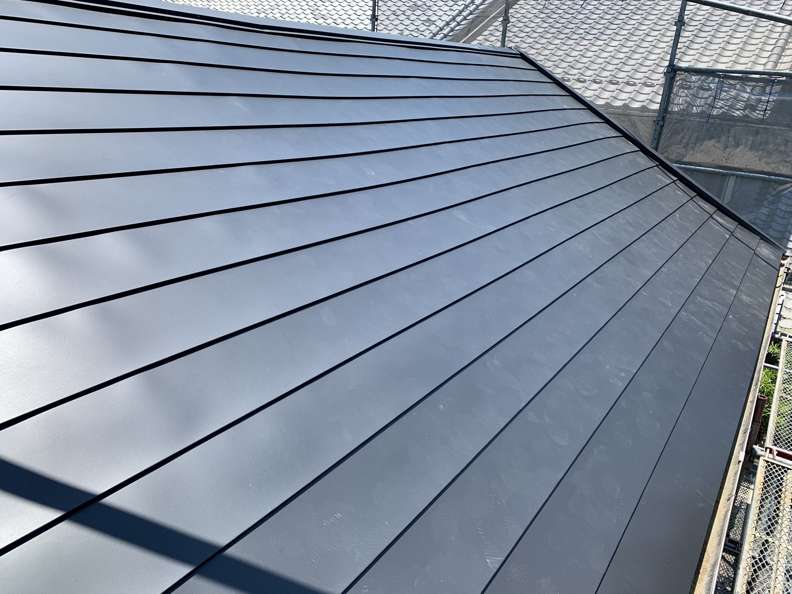 葺き替え後（ガルバリウム鋼板など）