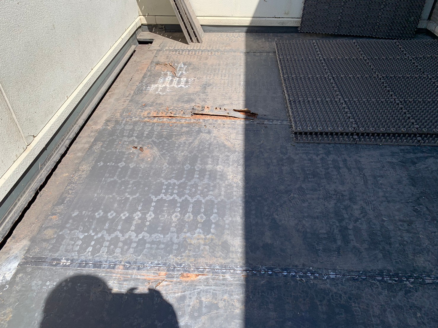 ベランダの劣化状況