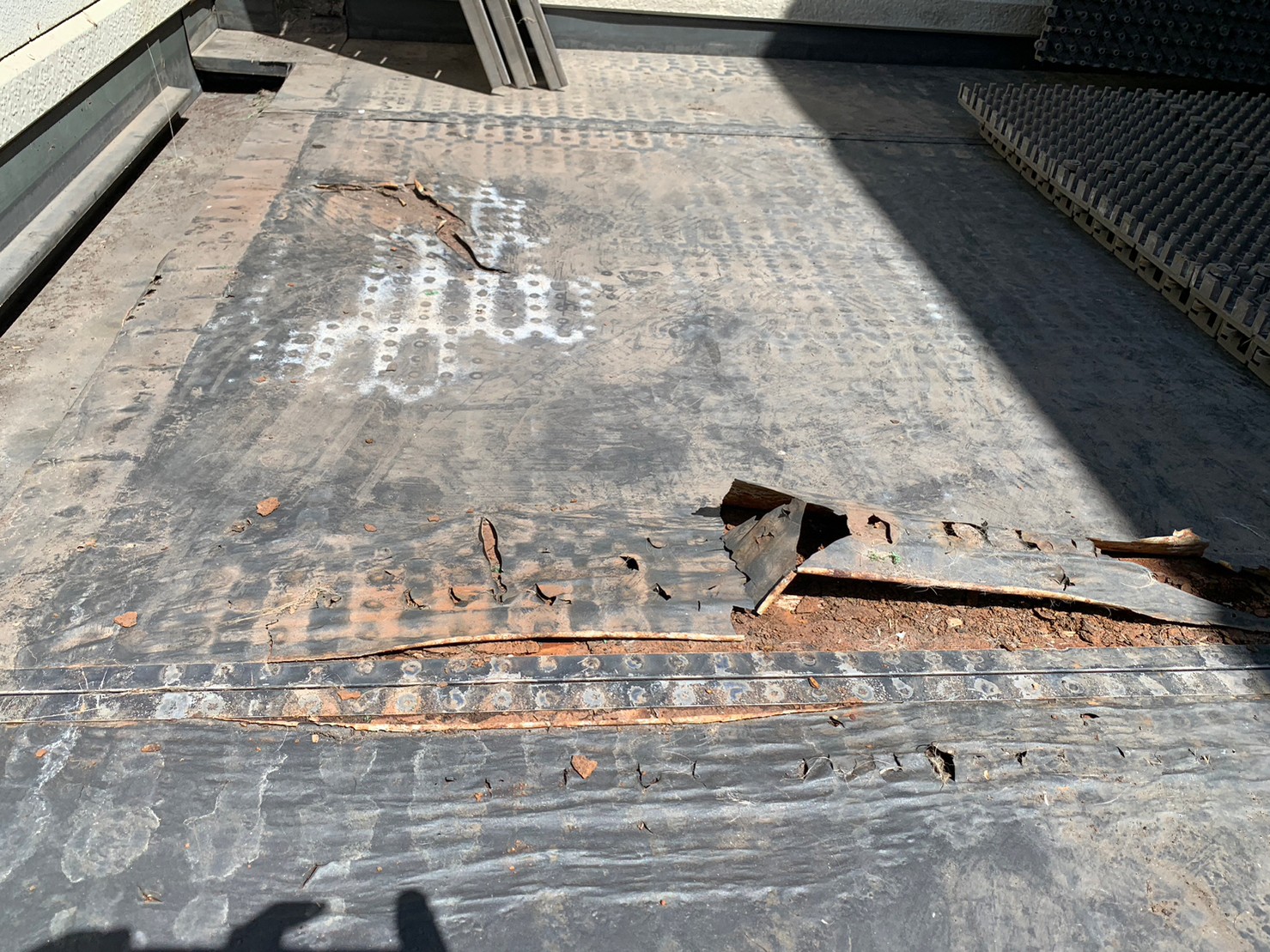 ベランダの劣化状況