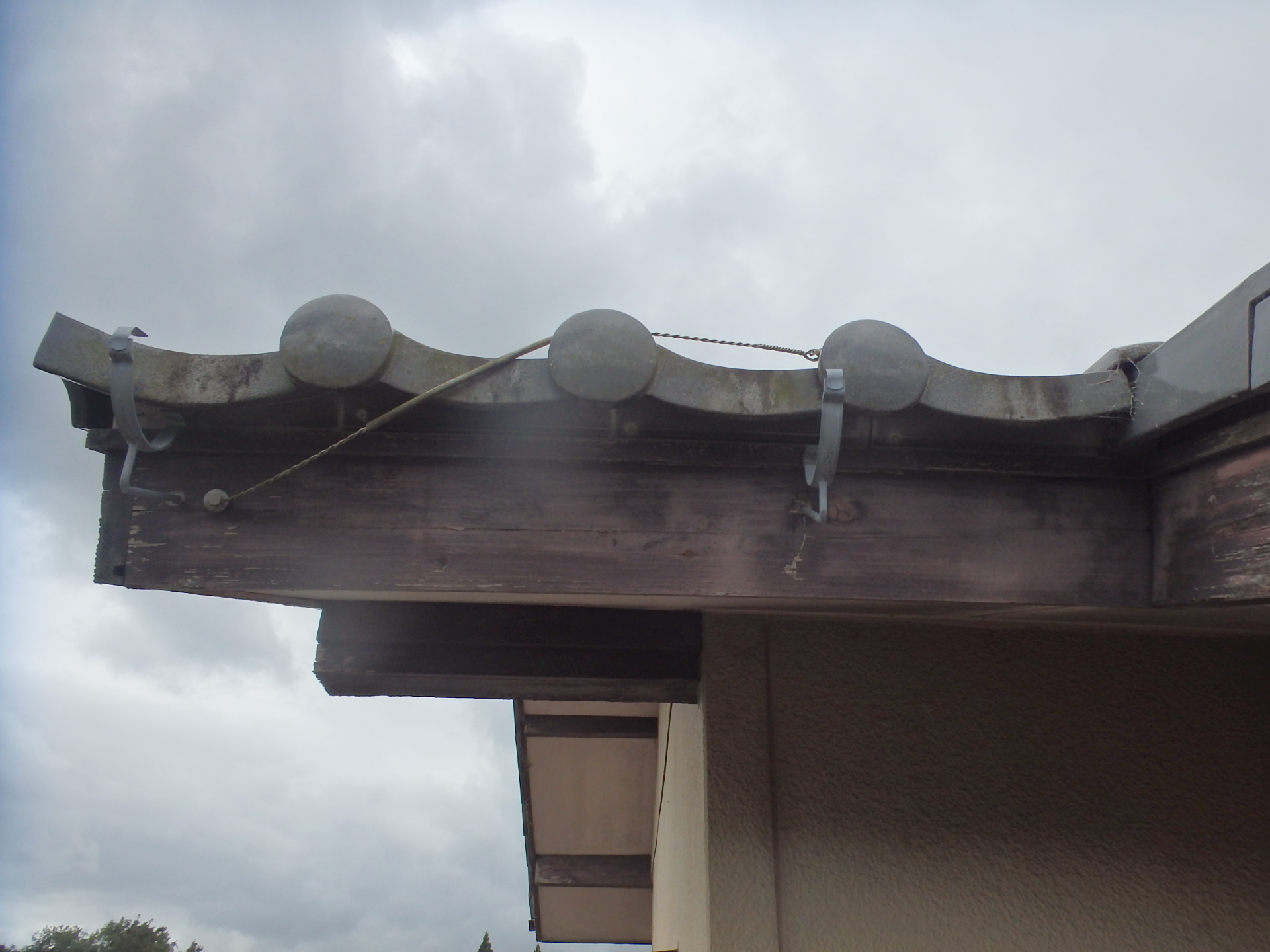 雨樋の破損状況