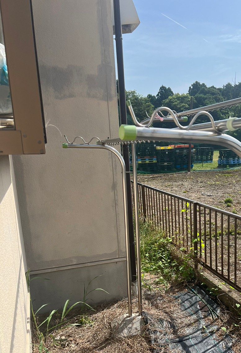 瀬戸市にて雨樋破損から足場設置で雨樋修理と外壁塗装をご依頼