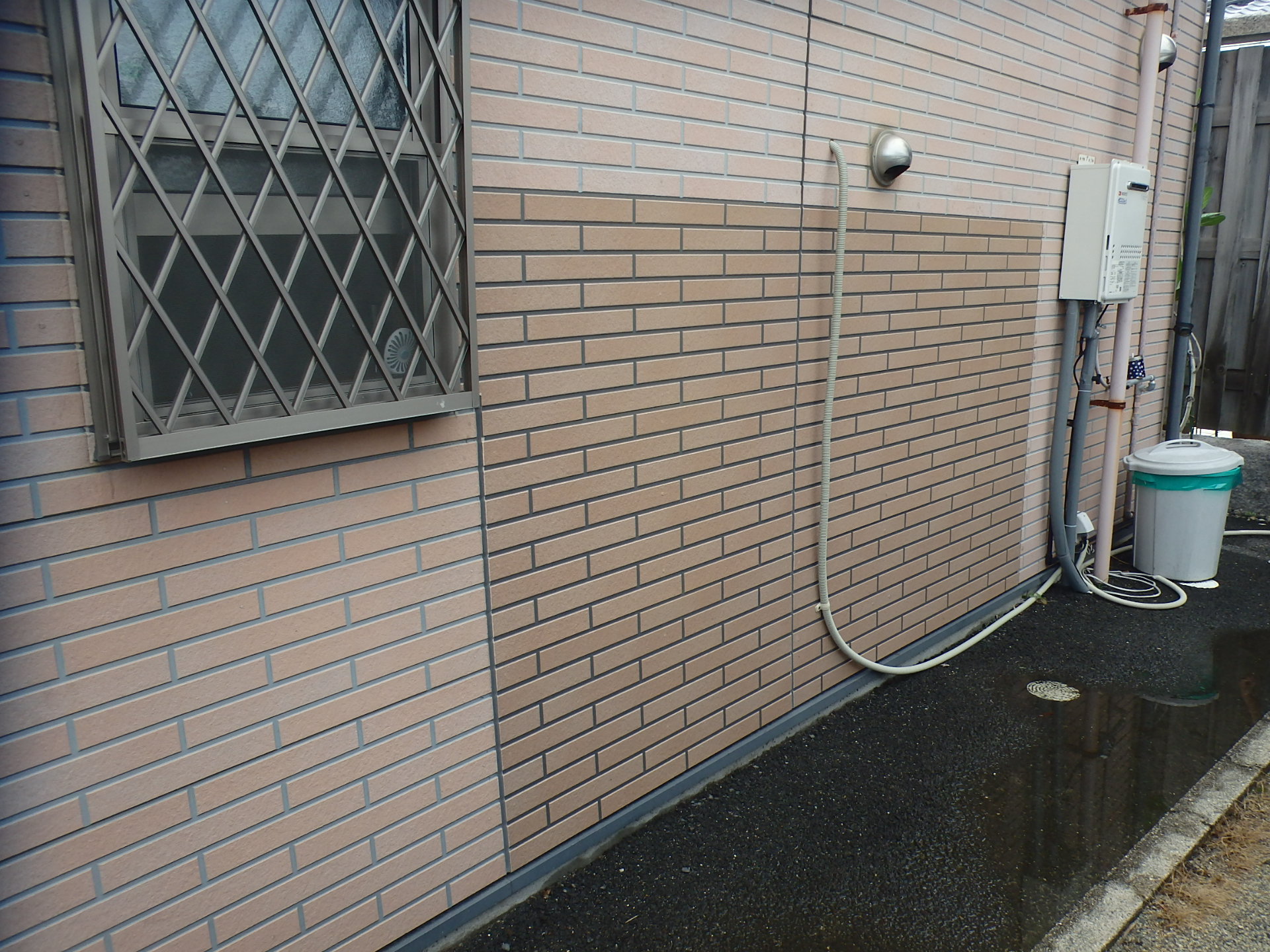 外壁の現状確認