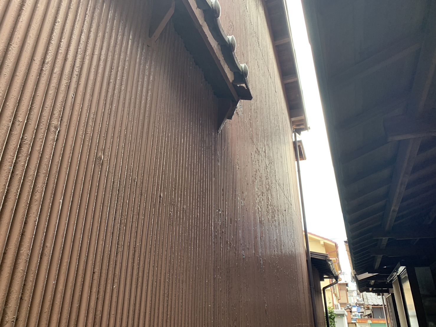 外壁（波トタン）の劣化