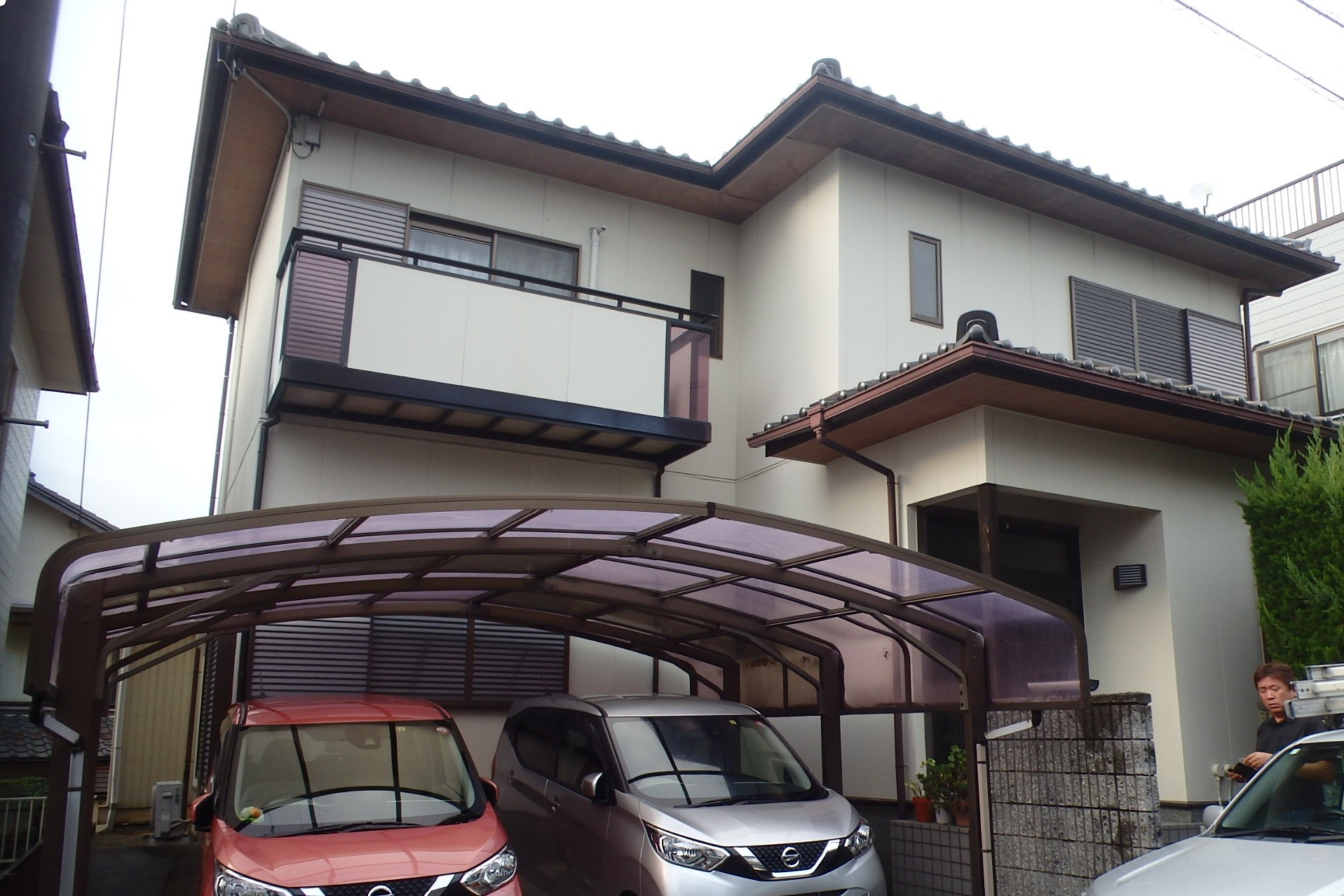 瀬戸市｜雨漏り調査！原因は銅製谷板金の穴あきでした