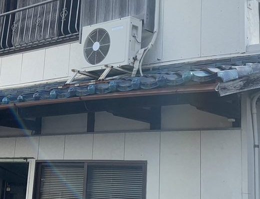 雨樋の破損状況
