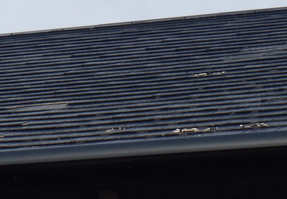 屋根全体の劣化状況