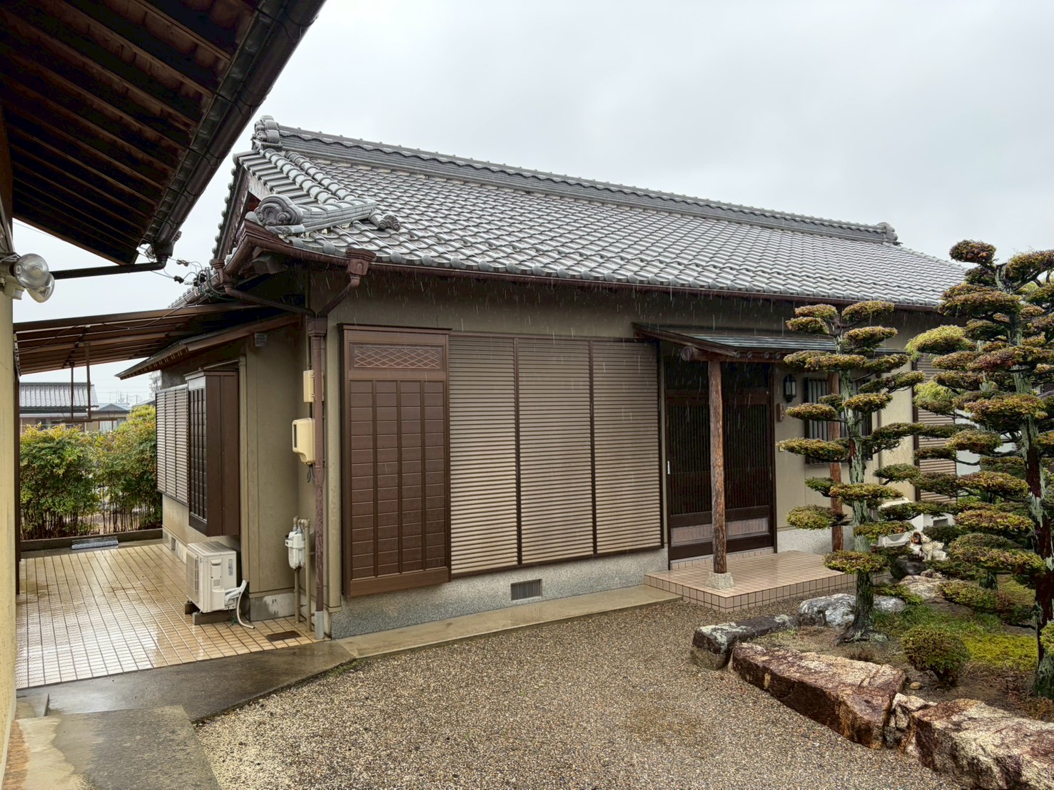 春日井市で施工した築30年平屋住宅の外壁塗装工事