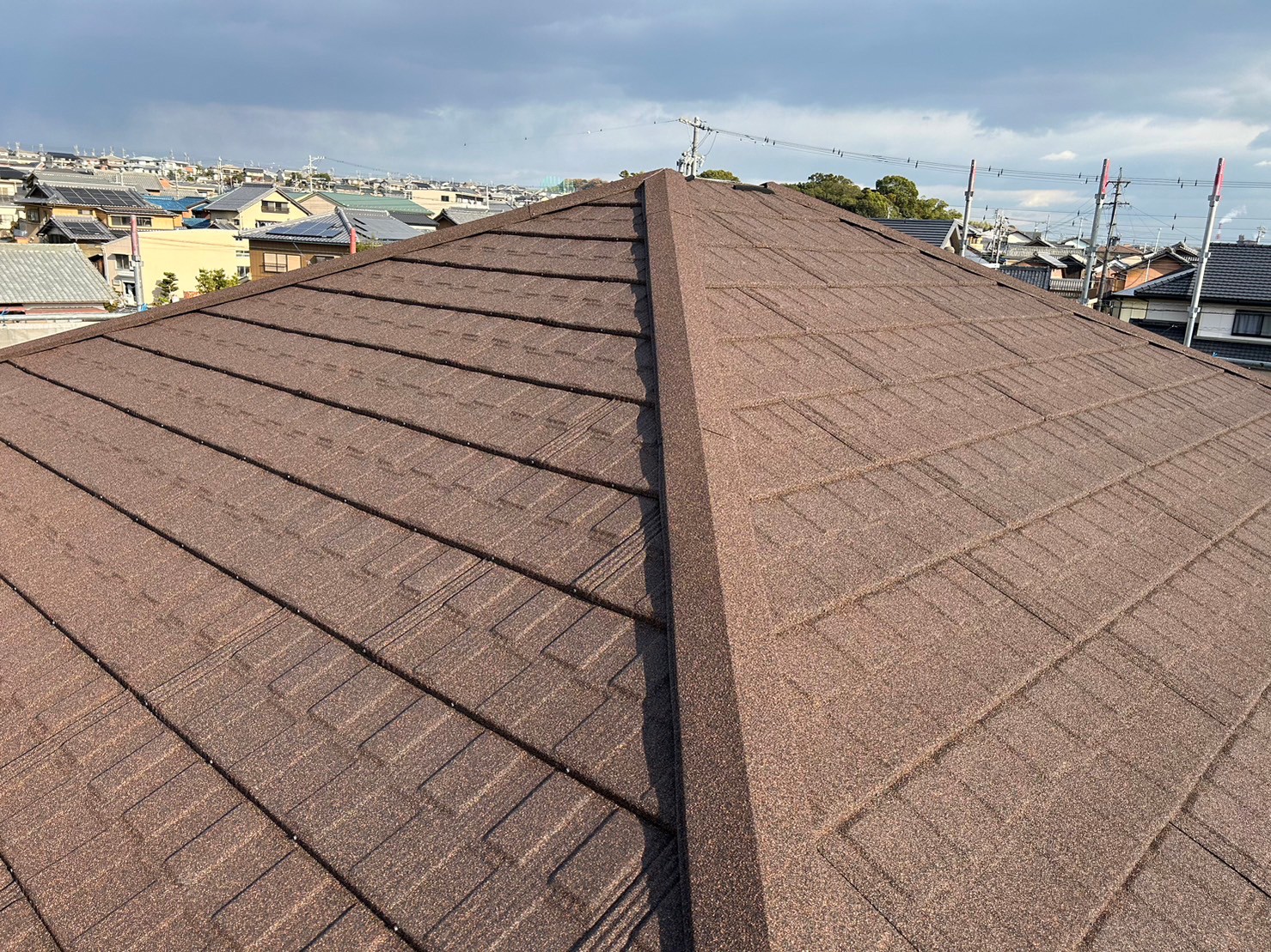 スーパーガルテクト施工後写真