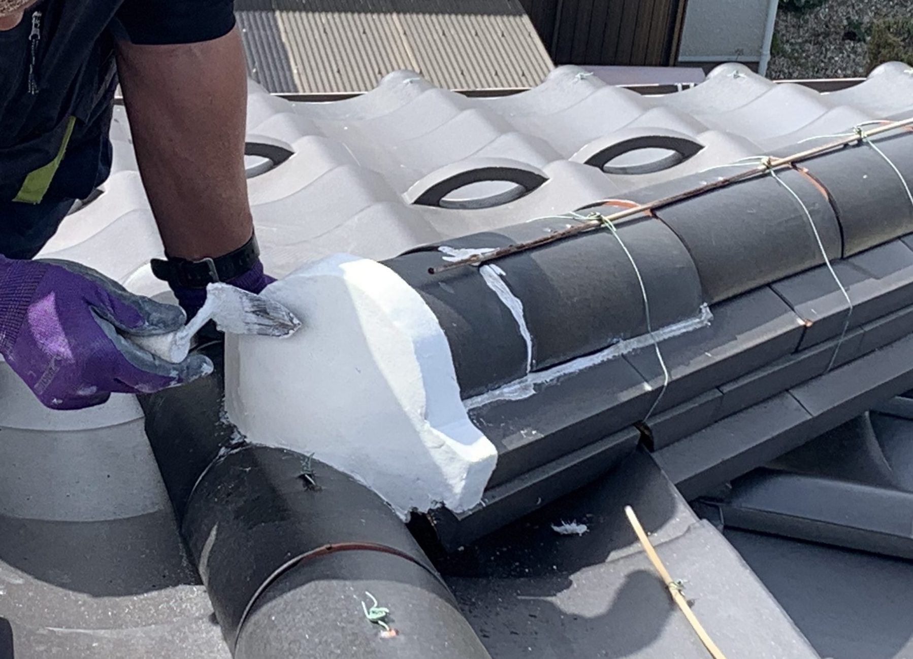 漆喰修理ー完成