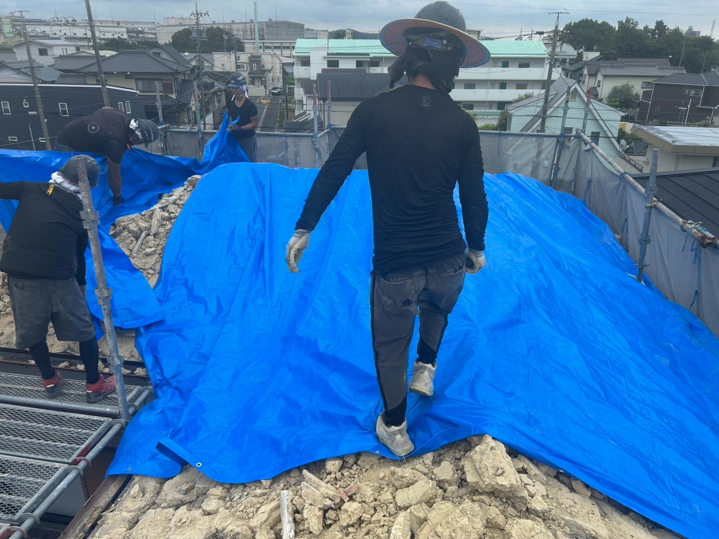 春日井市屋根葺き替え
