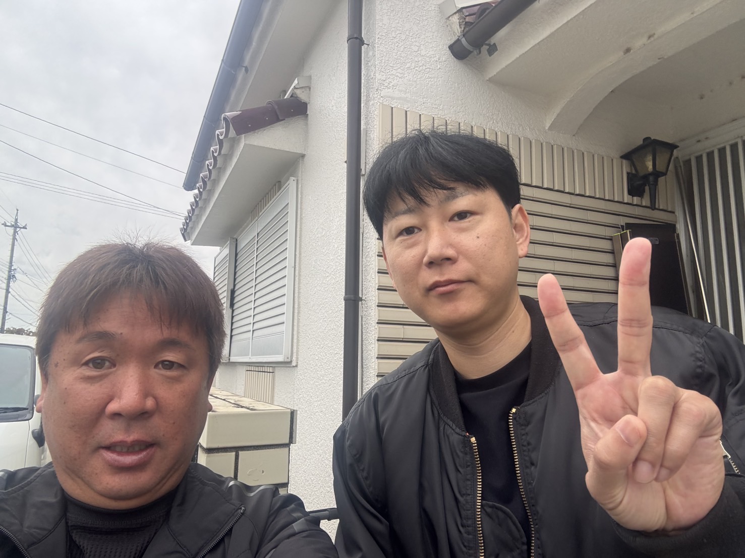 春日井市で以前も塗装工事をさせていただいた雨漏り補修のお客様の声