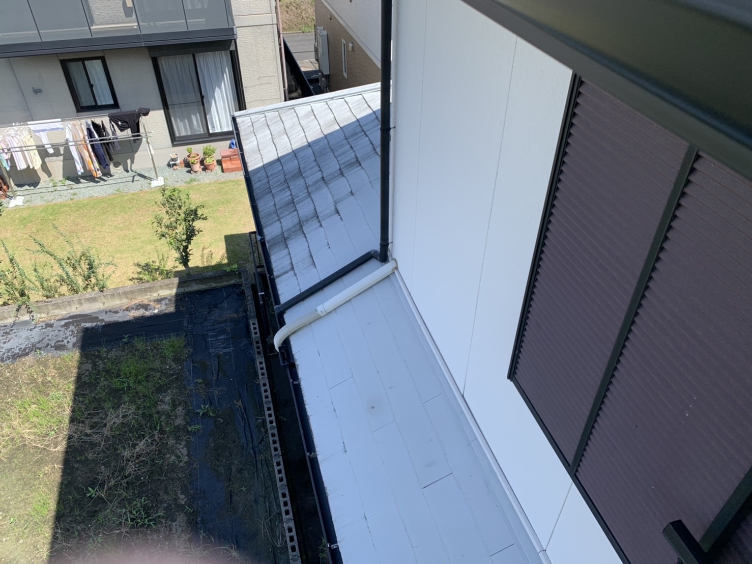 1階屋根も確認