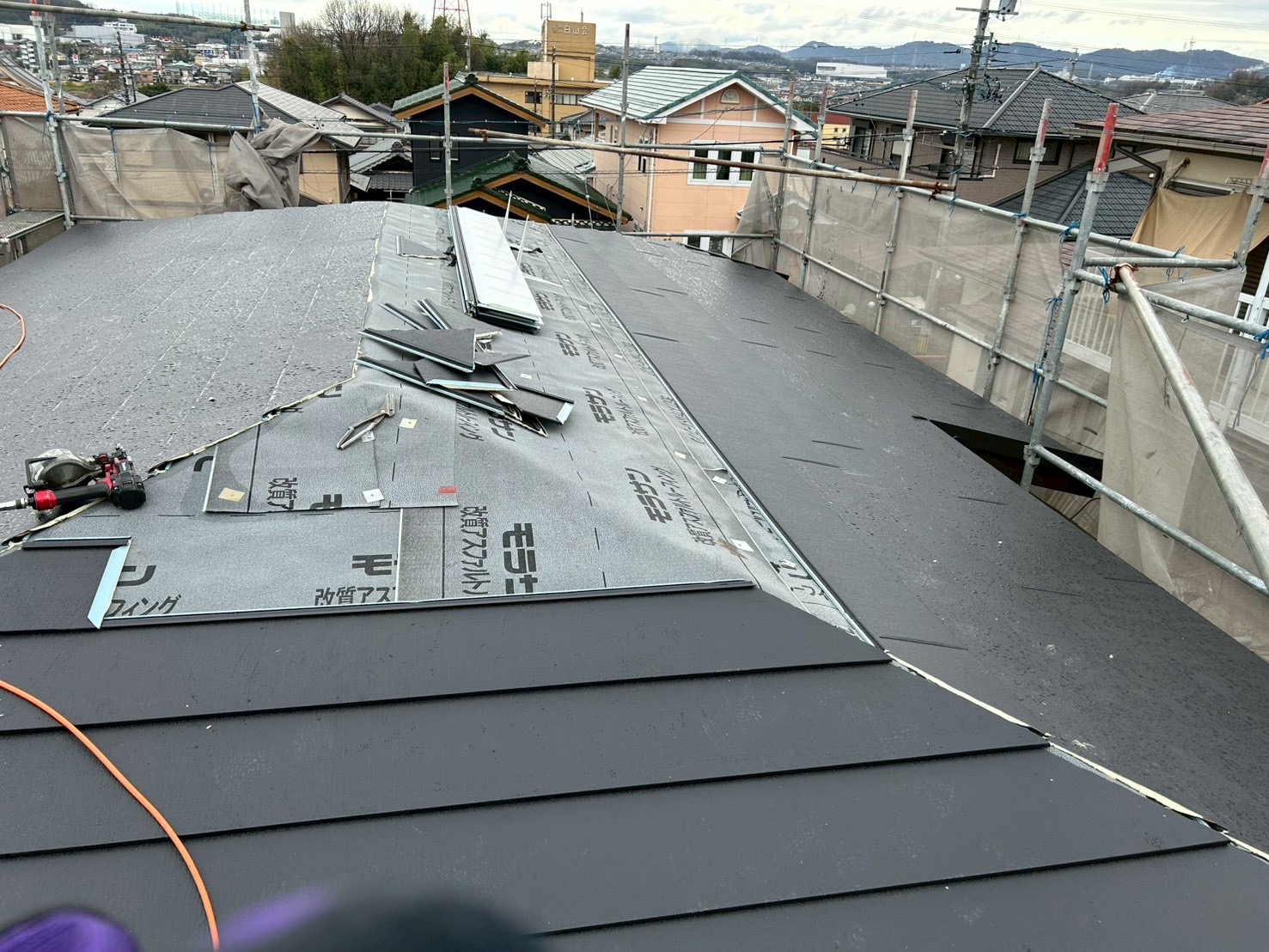 春日井市屋根葺き替えスーパーガルテクト