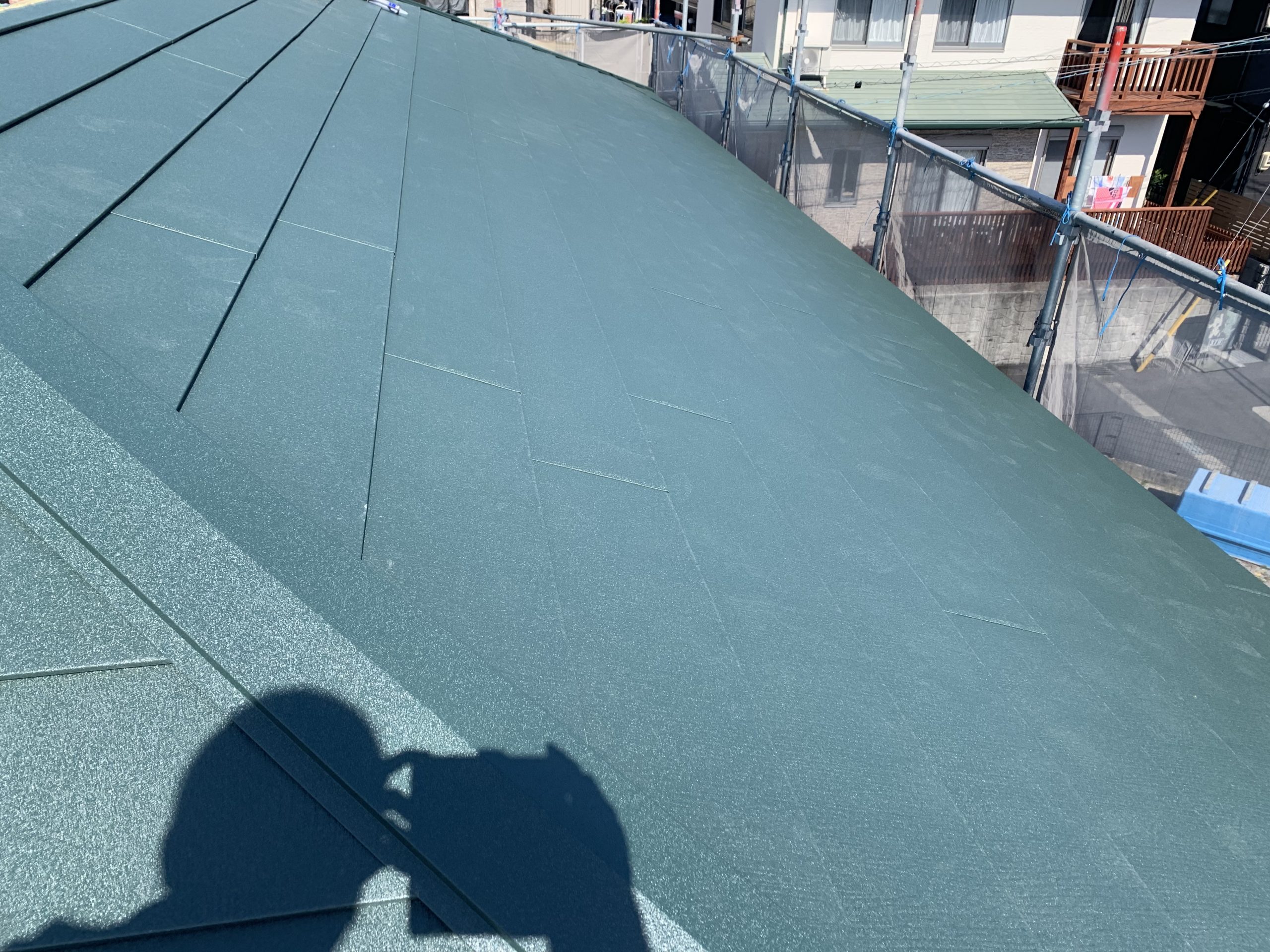 カバー工法の施工写真