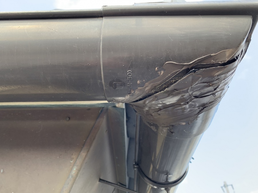 ② 曲がり・ジョイント部からの水漏れ