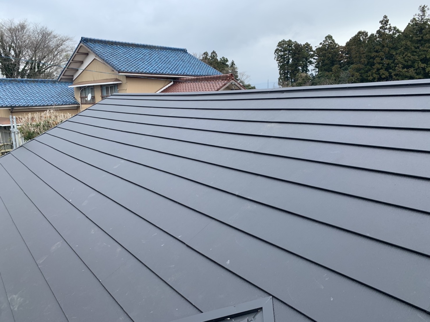 全面葺き替え後の仕上がり