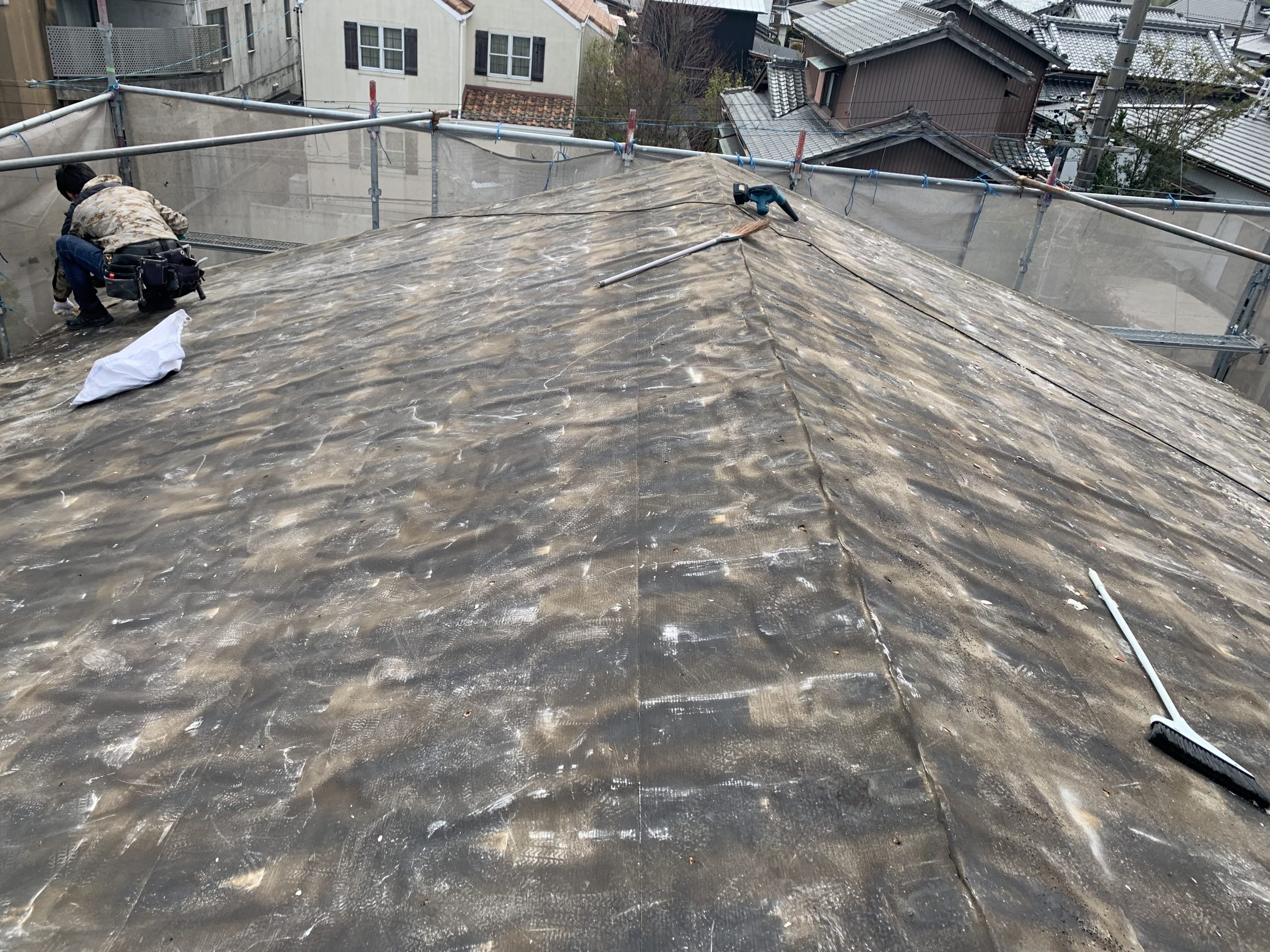 屋根清掃写真