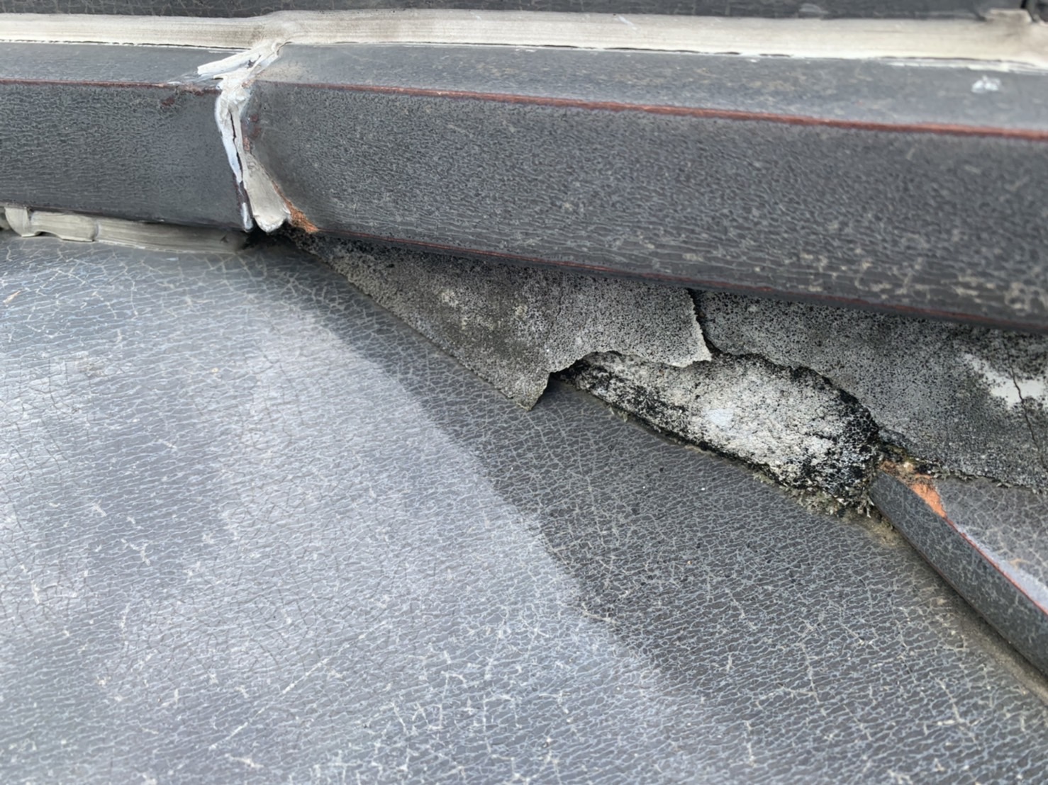 詰め直し／詰め増し施工写真