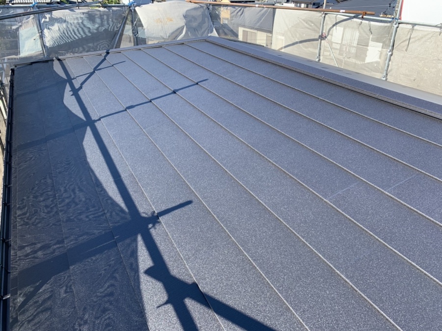 セキスイかわらUの葺き替え後