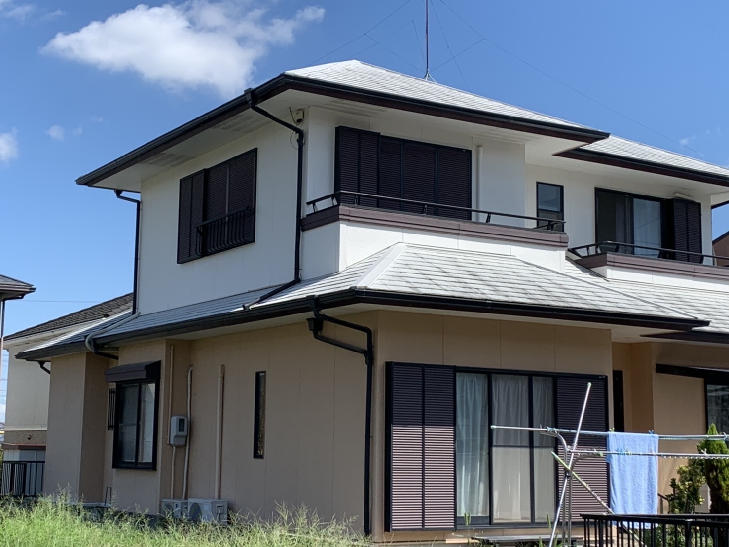 【春日井市】カラーベスト屋根からガルテクトＴ－ＲＯＯＦに変更