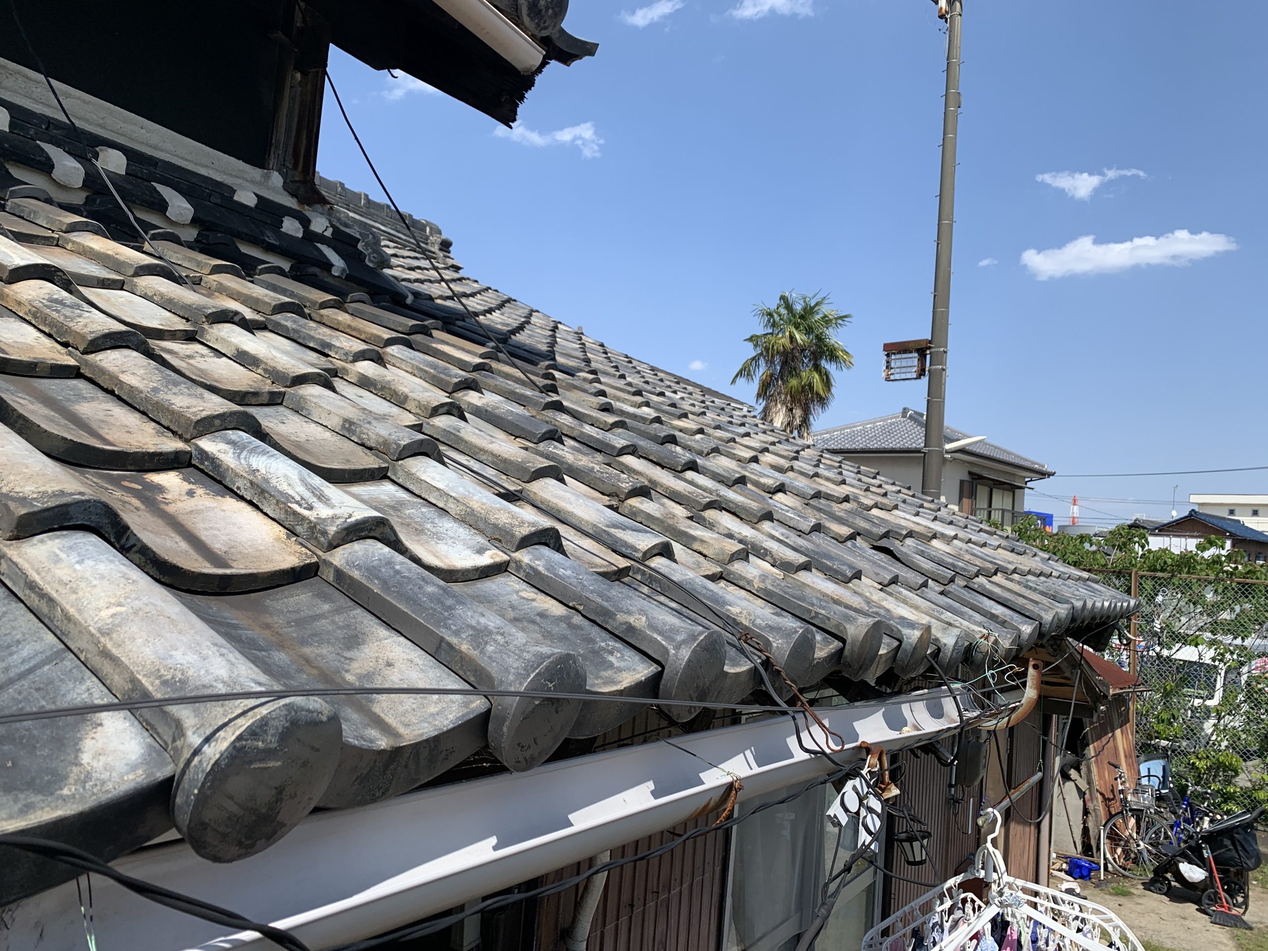 賃貸物件 雨樋修理