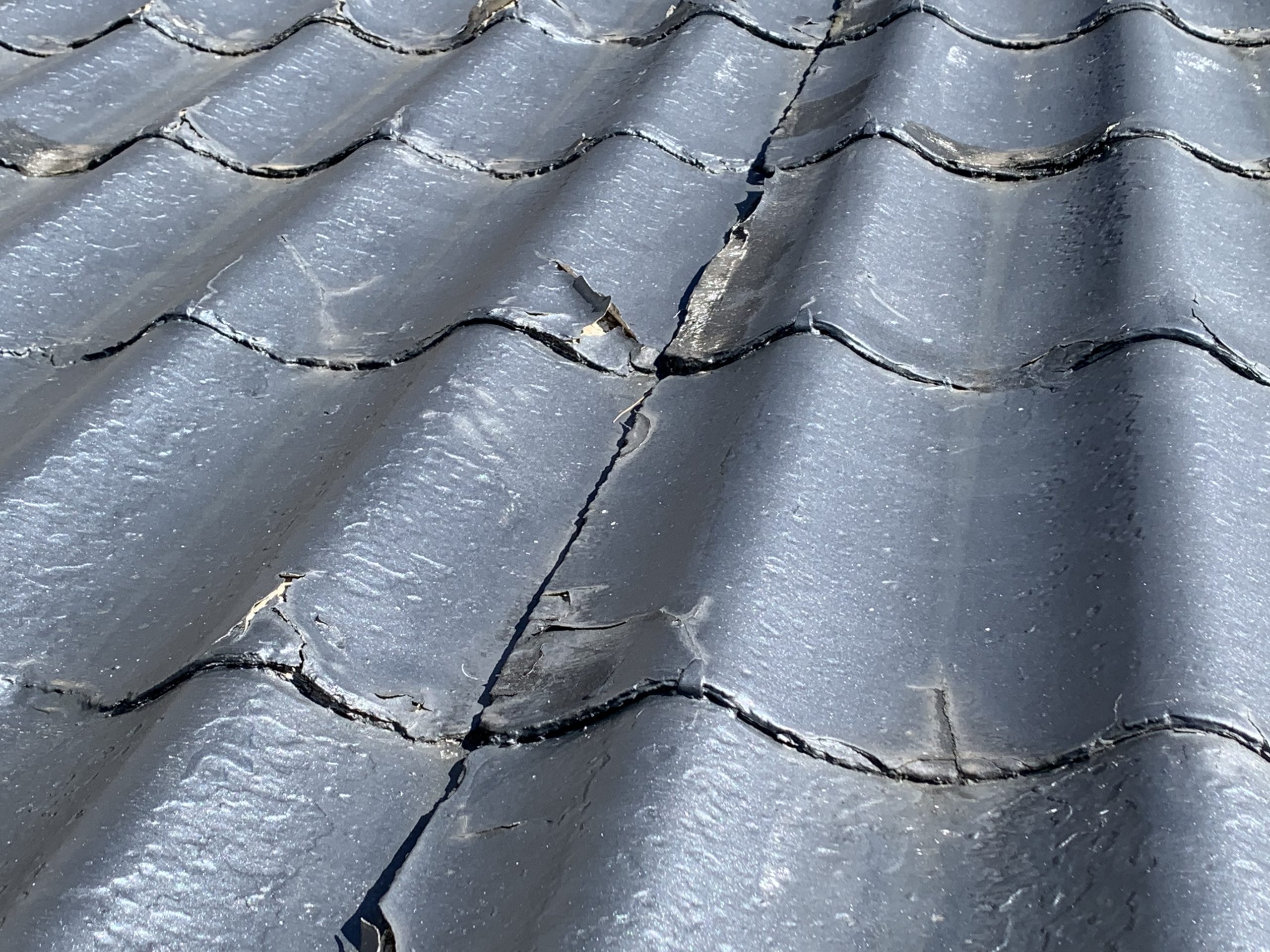 セキスイかわらUの葺き替え調査