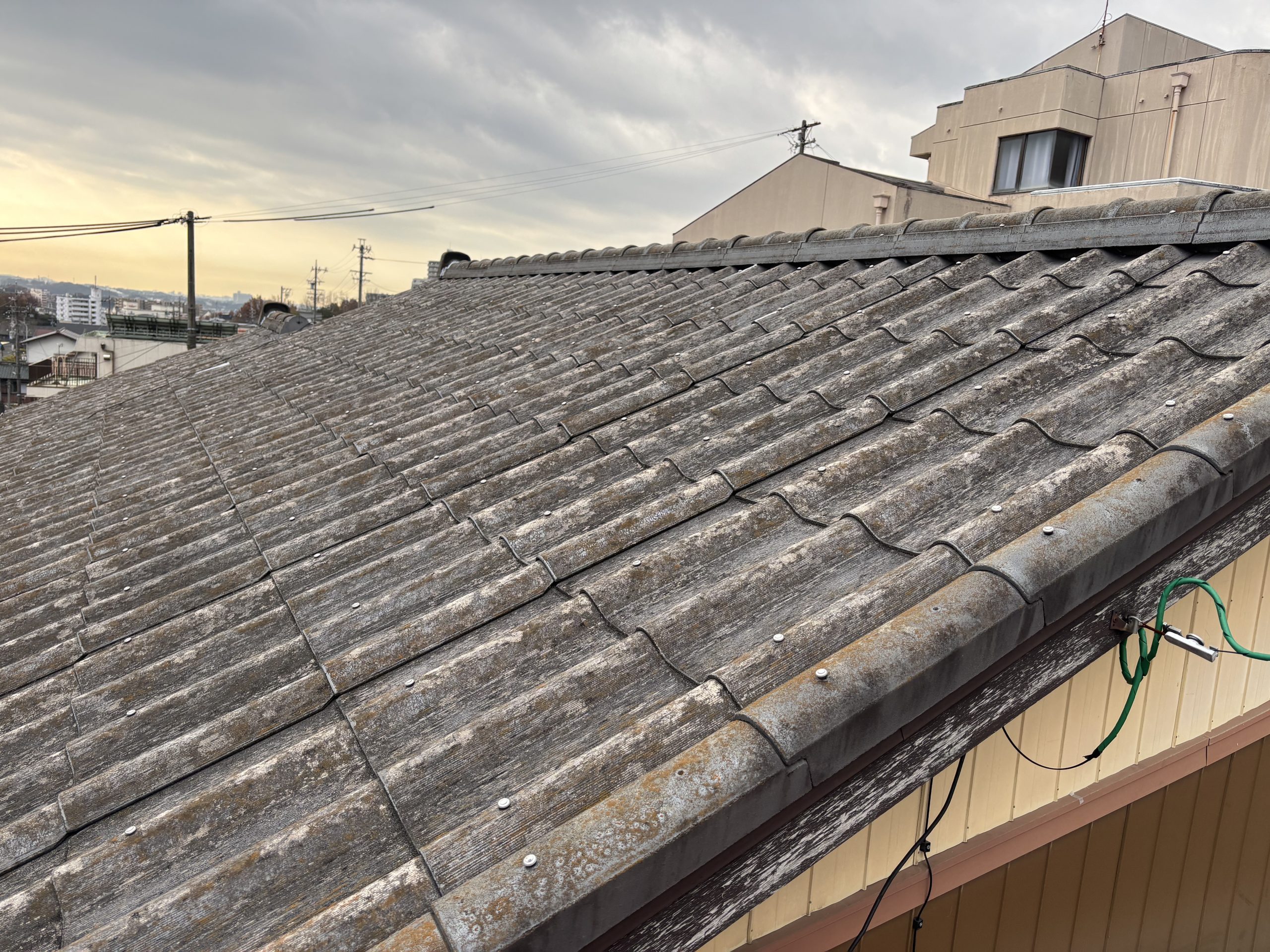 瀬戸市波型スレート屋根塗装