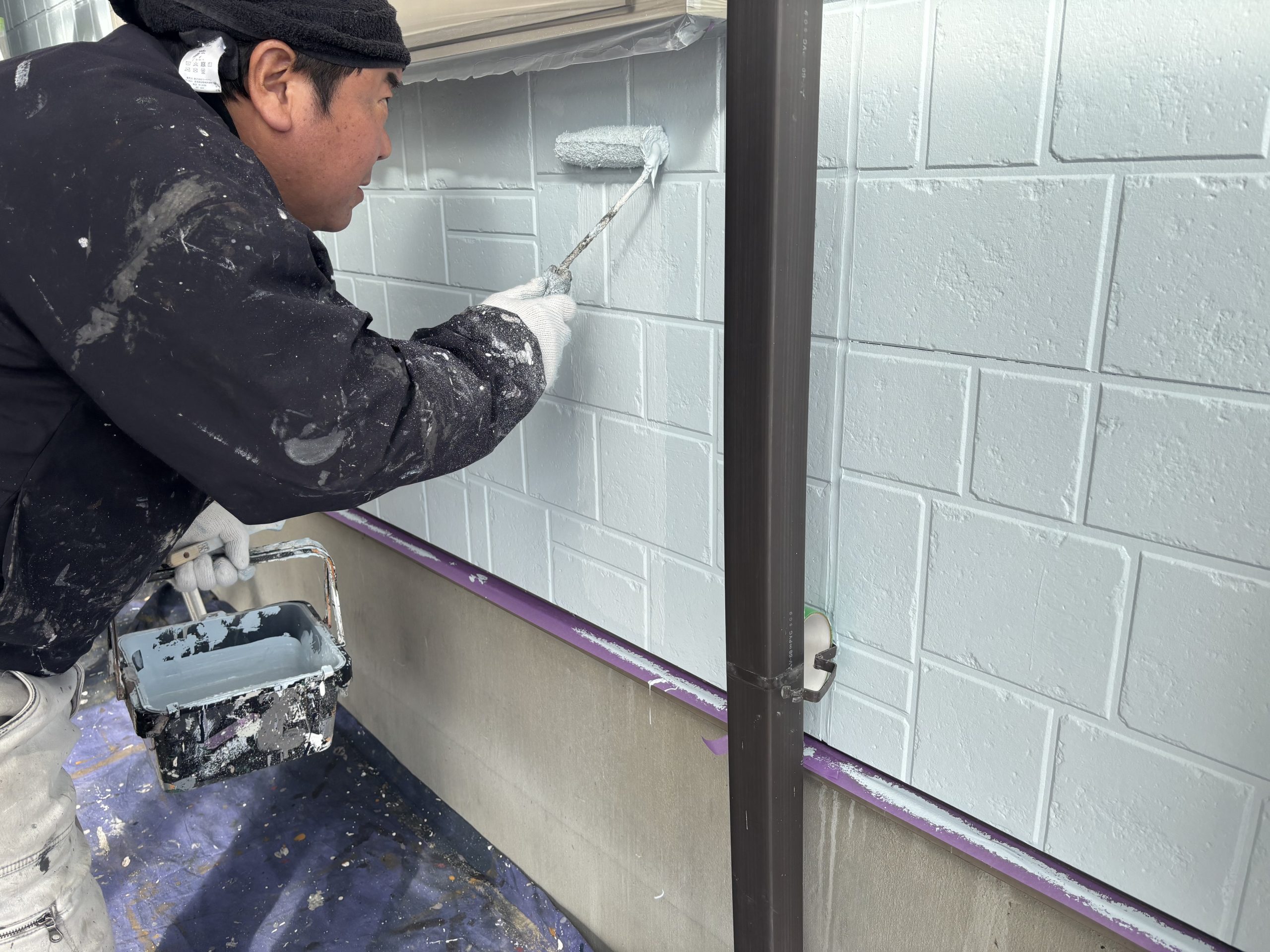 春日井市フッ素REVOの外壁塗装