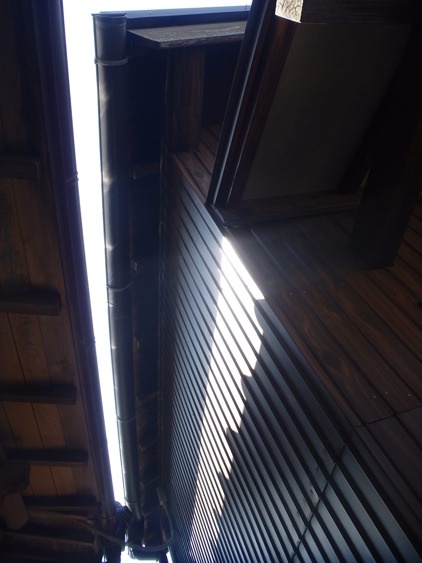 小屋周辺の状態