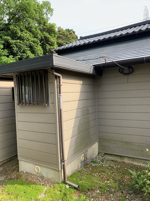 ガルバ葺き（アフター）