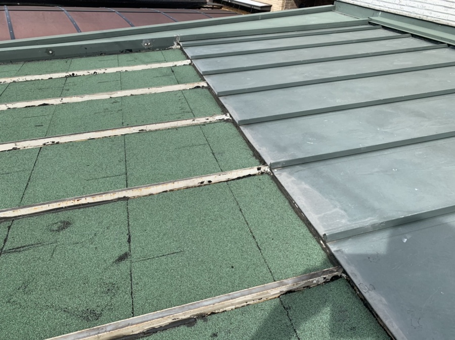 サンルーム屋根（ビフォー）