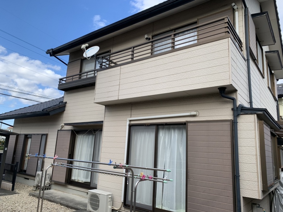 春日井市にて突風による瓦の修理点検見積り依頼に伺いました
