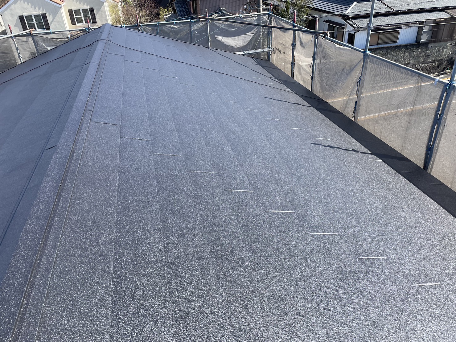 セキスイかわらUの葺き替え後