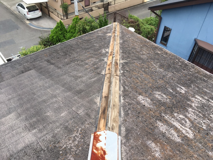 隅棟板金めくれ