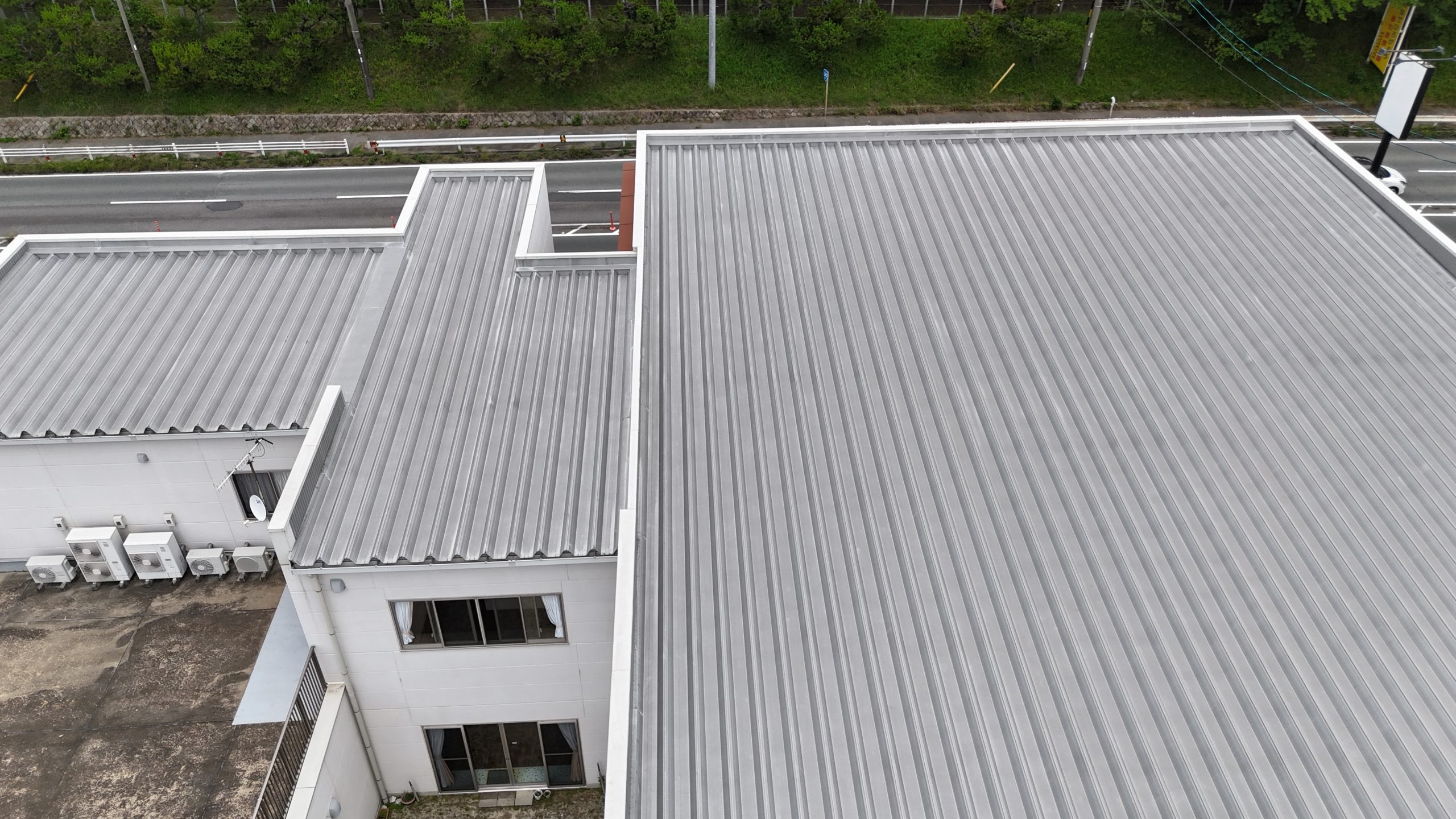 春日井市雨漏りドローン調査
