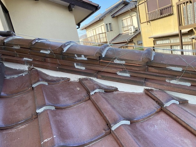 施工完了後の屋根全景写真