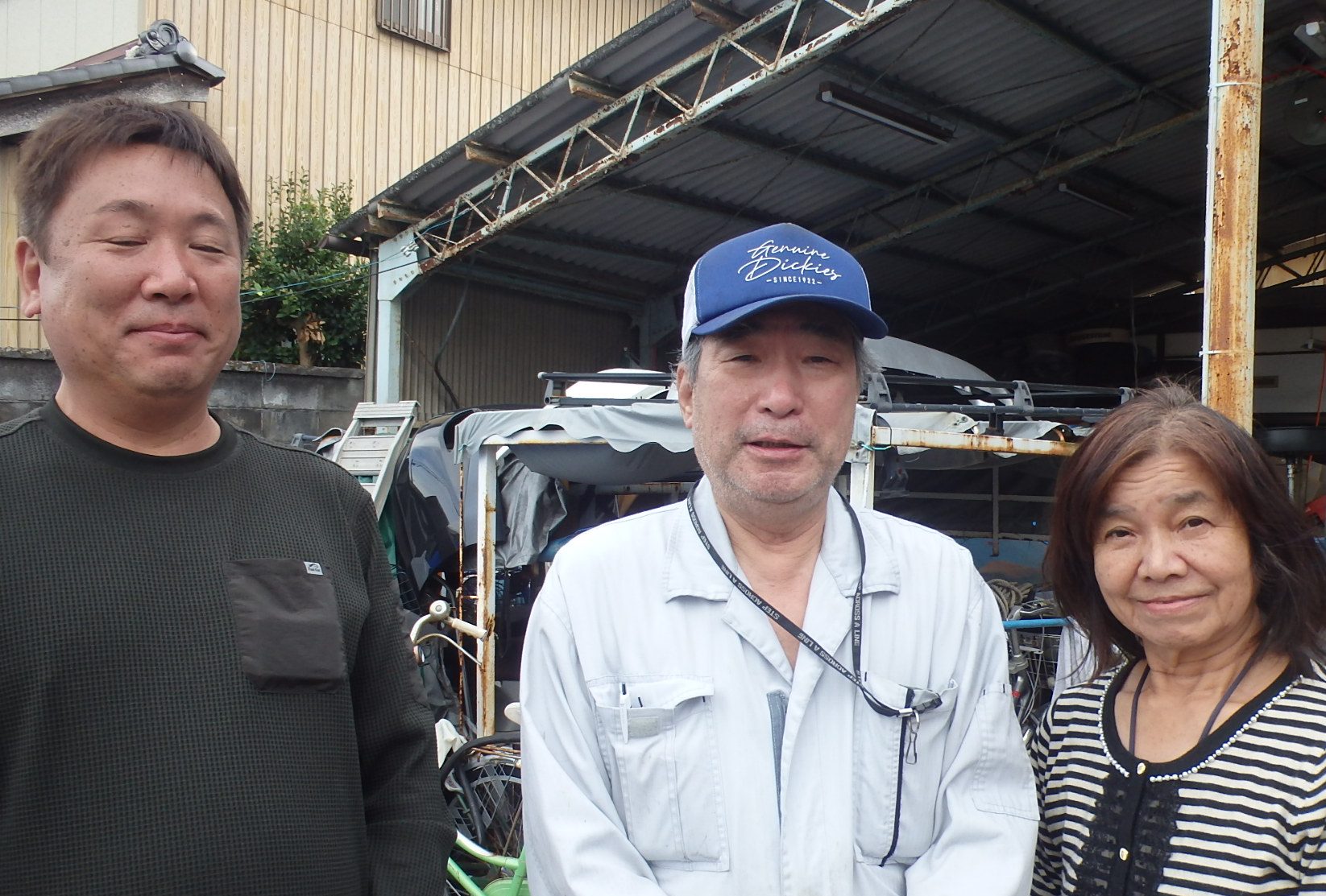 春日井市の皆さまへショップにてスレート屋根をカバー工法で雨漏り修理頂いたお客様