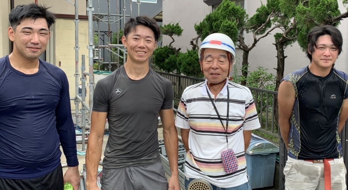 江南市の皆さまへプレミアムシリコンで外壁塗装と雨樋交換したお客様の声