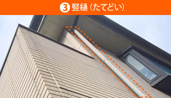 竪樋（たてどい）